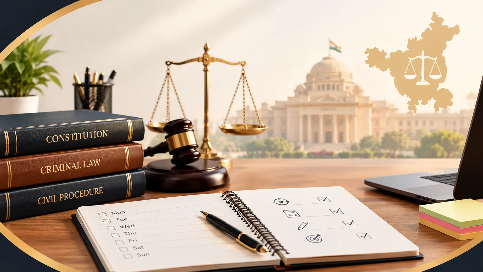 Haryana Judiciary Coaching A Weekly Plan for Revision and Answer Writing
